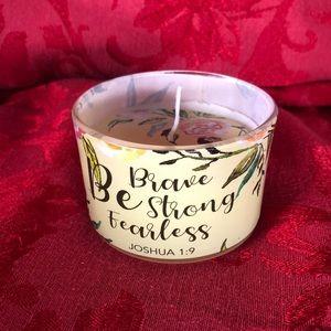 🌵3/$15 Scripture sentiment Amber Shimmer 3oz. Lightly Scented (see description)